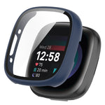 PC+ Toughened Film Integrated Protective Case, For Fitbit Versa 4, For  Fitbit Sense 2