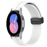 20mm 無地マグネット留めシリコンウォッチバンド、Samsung Galaxy Watch Active2 44mm用、Samsung Galaxy Watch 42mm用