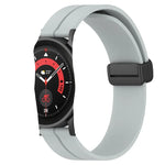 20mm 無地マグネット留めシリコンウォッチバンド、Samsung Galaxy Watch Active2 44mm用、Samsung Galaxy Watch 42mm用