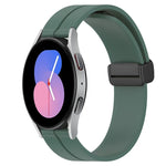 22mm単色磁気留め具シリコンウォッチバンド、Samsung Galaxy Watch3 45mm用、Samsung Galaxy Watch 46mm用、Samsung Gear S3 Classic用、Samsung Gear S3 Frontier用