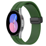 22mm単色磁気留め具シリコンウォッチバンド、Samsung Galaxy Watch3 45mm用、Samsung Galaxy Watch 46mm用、Samsung Gear S3 Classic用、Samsung Gear S3 Frontier用