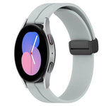 22mm単色磁気留め具シリコンウォッチバンド、Samsung Galaxy Watch3 45mm用、Samsung Galaxy Watch 46mm用、Samsung Gear S3 Classic用、Samsung Gear S3 Frontier用