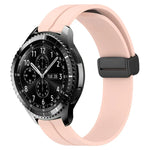 22mm単色磁気留め具シリコンウォッチバンド、Samsung Galaxy Watch3 45mm用、Samsung Galaxy Watch 46mm用、Samsung Gear S3 Classic用、Samsung Gear S3 Frontier用