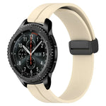 22mm単色磁気留め具シリコンウォッチバンド、Samsung Galaxy Watch3 45mm用、Samsung Galaxy Watch 46mm用、Samsung Gear S3 Classic用、Samsung Gear S3 Frontier用