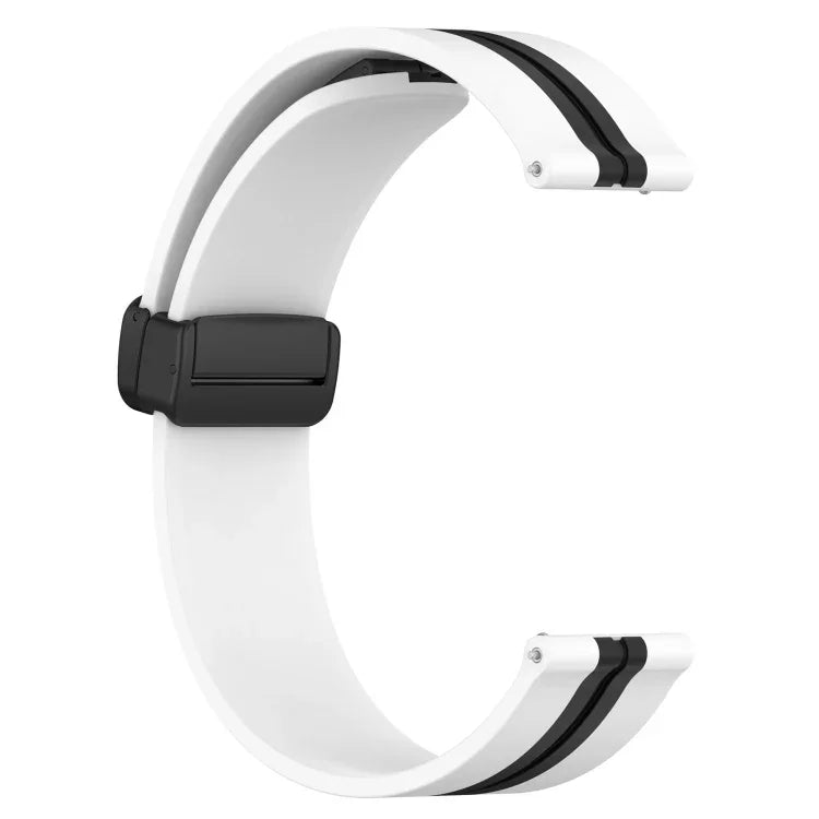 20mm 折りたたみマグネット留めシリコンウォッチバンド、Samsung Galaxy Watch Active 2 40mm用、Samsung Galaxy Watch Active 2 44mm用、Samsung Galaxy Watch 42mm用