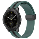 20mm 折りたたみマグネット留めシリコンウォッチバンド、Samsung Galaxy Watch Active 2 40mm用、Samsung Galaxy Watch Active 2 44mm用、Samsung Galaxy Watch 42mm用