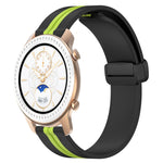 20mm Folding Magnetic Clasp Silicone Watch Band, For Amazfit GTS, For Amazfit GTR 42mm, For Amazfit Pop Pro, For Amazfit Pop