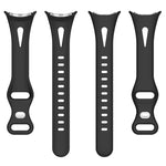 ウォータードロップ スリム バタフライボタン ソリッドシリコンバンド, Google Pixel Watch 4 / 3 / 2 / 1 41mm 用