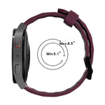 22mmサッカーパターン単色シリコンウォッチバンド、Samsung Galaxy Watch3 45mm 用、Samsung Galaxy Watch 46mm 用、Samsung Gear S3 Classic 用、Samsung Gear S3 Frontier 用
