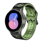 カーブテクスチャー シリコンウォッチバンド、Samsung Galaxy Watch 5 44mm用、Samsung Galaxy Watch 5 40mm用、Samsung Galaxy Watch 5 Pro 45mm用