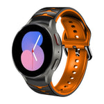 カーブテクスチャー シリコンウォッチバンド、Samsung Galaxy Watch 5 44mm用、Samsung Galaxy Watch 5 40mm用、Samsung Galaxy Watch 5 Pro 45mm用