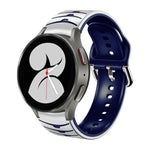 カーブテクスチャー シリコンウォッチバンド、Samsung Galaxy Watch 4 44mm用、Samsung Galaxy Watch 4 40mm用、Samsung Galaxy Watch 4 Classic 42mm用