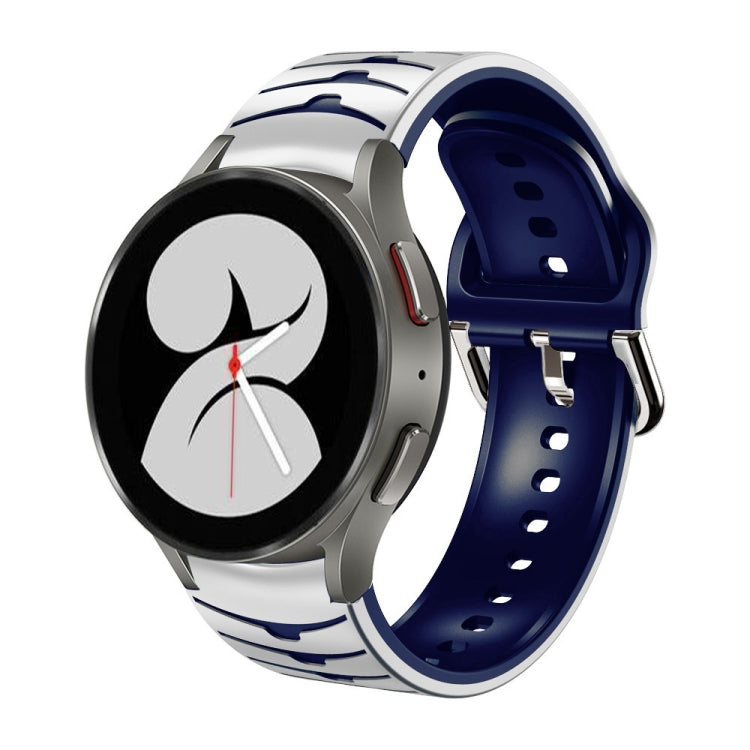 カーブテクスチャー シリコンウォッチバンド、Samsung Galaxy Watch 4 44mm用、Samsung Galaxy Watch 4 40mm用、Samsung Galaxy Watch 4 Classic 42mm用