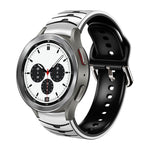 カーブテクスチャー シリコンウォッチバンド、Samsung Galaxy Watch 4 44mm用、Samsung Galaxy Watch 4 40mm用、Samsung Galaxy Watch 4 Classic 42mm用