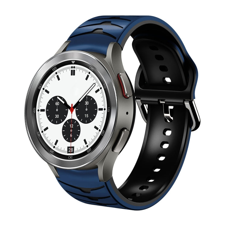 カーブテクスチャー シリコンウォッチバンド、Samsung Galaxy Watch 4 44mm用、Samsung Galaxy Watch 4 40mm用、Samsung Galaxy Watch 4 Classic 42mm用