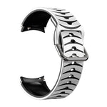 Curved Texture Silicone Watch Band, For Samsung  Galaxy Watch 4 Classic 46mm