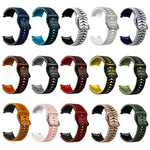 Curved Texture Silicone Watch Band, For Samsung  Galaxy Watch 4 Classic 46mm
