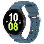 Armor Pure Color Silicone Watch Band, For Samsung Galaxy Watch5 44mm, For Samsung Galaxy Watch5 40mm, For Samsung Galaxy Watch5 Pro 45mm, For Samsung Galaxy Watch4 44mm, For Samsung Galaxy Watch4 40mm, For Samsung  Galaxy Watch4 Classic 42mm           ...