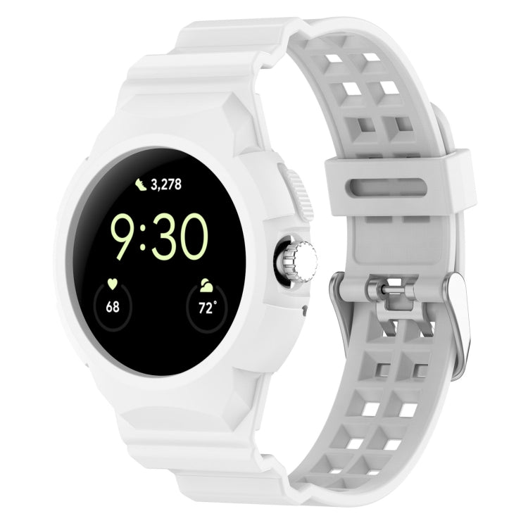 一体型完全密閉シリコンウォッチバンド Google Pixel Watch 用