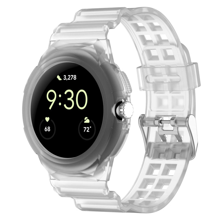 一体型完全密閉シリコンウォッチバンド Google Pixel Watch 用