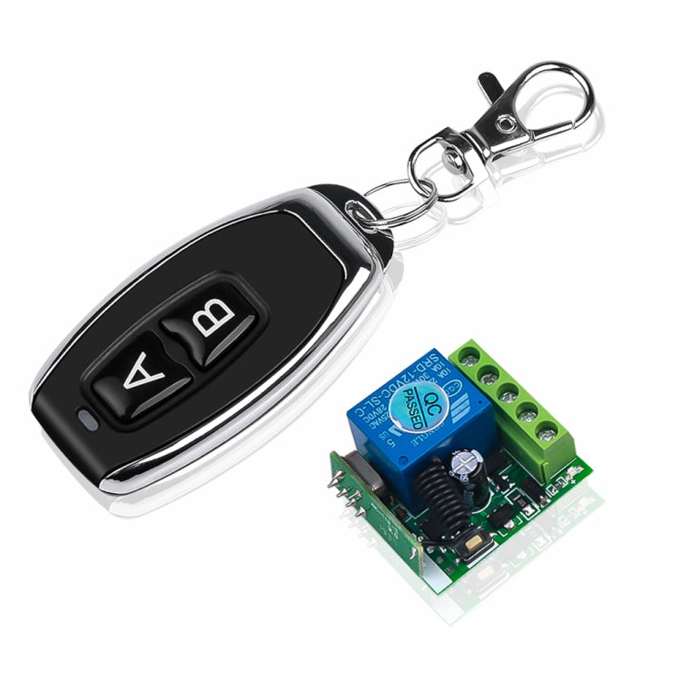 DC12V 1CH RFリモートコントロールスイッチ / 10Aリレー / 433MHZスイッチ受信機