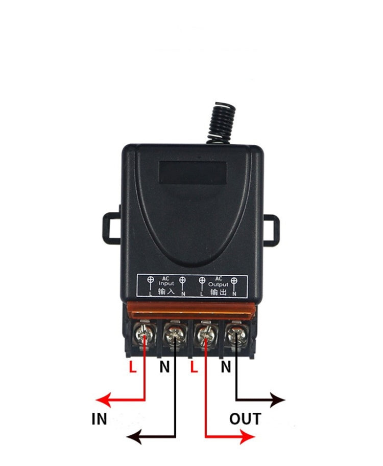 AC 220V 30A チャンネル高出力低消費ユニバーサル産業用リフター制御ワイヤレスリモコンスイッチ