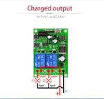 DC 12V 24V 48V 汎用電動ドア RFワイヤレスリモートコントロールリレーレシーバーセット