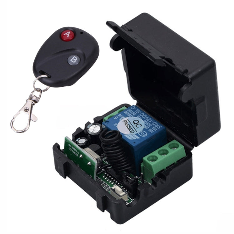 12V 10A RFワイヤレスリモートコントロールスイッチ 1CHリレーレシーバー