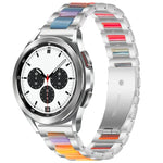 インタービードレジンメタルウォッチバンド、Galaxy Watch 4 Classic 42 / 46mm用