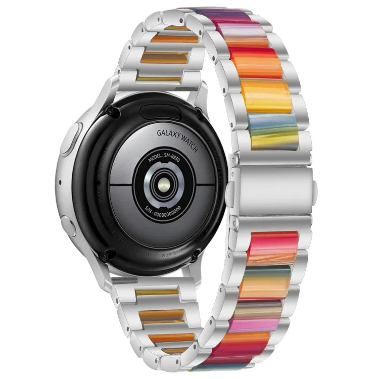 インタービードレジンメタルウォッチバンド、Galaxy Watch 4 Classic 42 / 46mm用