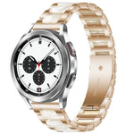 インタービードレジンメタルウォッチバンド、Galaxy Watch 4 Classic 42 / 46mm用