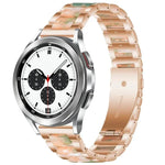 インタービードレジンメタルウォッチバンド、Galaxy Watch 4 Classic 42 / 46mm用