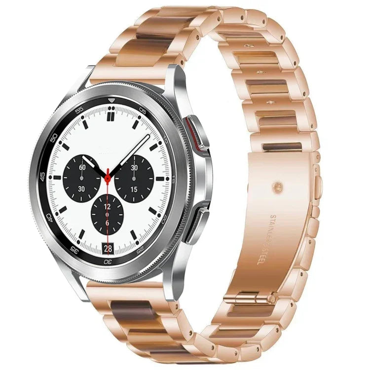 インタービードレジンメタルウォッチバンド、Galaxy Watch 4 Classic 42 / 46mm用