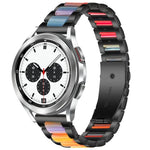 インタービードレジンメタルウォッチバンド、Galaxy Watch 4 Classic 42 / 46mm用