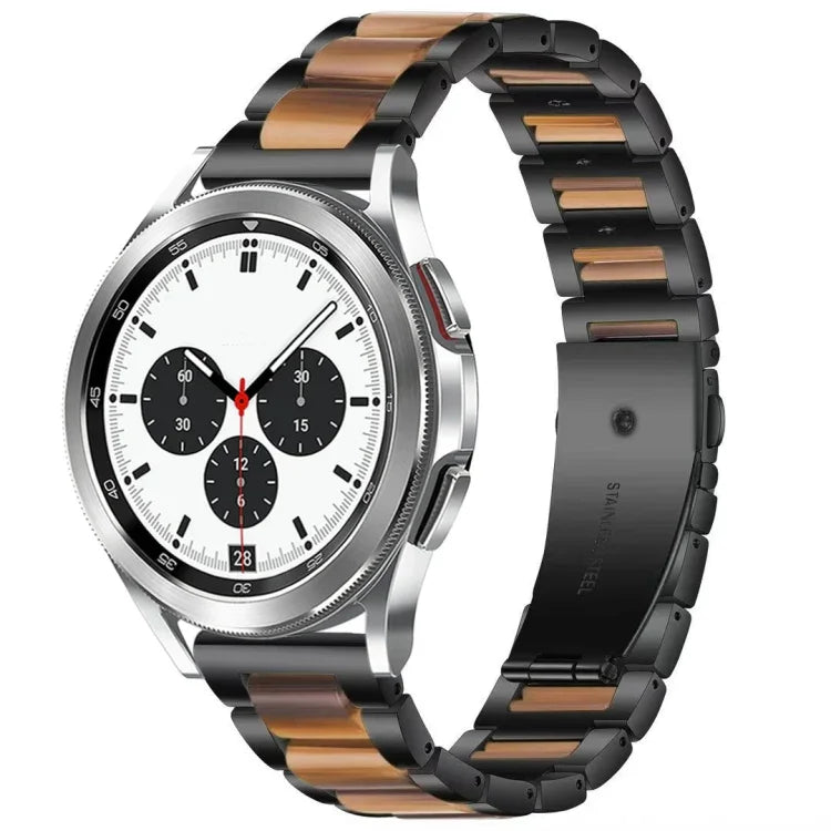 インタービードレジンメタルウォッチバンド、Galaxy Watch 4 Classic 42 / 46mm用