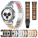 インタービードレジンメタルウォッチバンド、Galaxy Watch 4 Classic 42 / 46mm用
