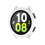 Samsung Galaxy Watch4/5 40mm用 ENKAY Hat-Prince 防水 フルカバレッジ PCフレーム + 9H 強化ガラス ケース