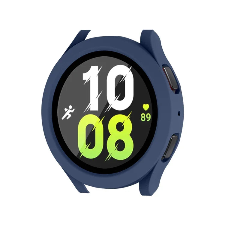Samsung Galaxy Watch4/5 40mm用 ENKAY Hat-Prince 防水 フルカバレッジ PCフレーム + 9H 強化ガラス ケース