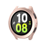 Samsung Galaxy Watch4/5 44mm用 ENKAY Hat-Prince 防水 フルカバレッジ PCフレーム + 9H 強化ガラス ケース