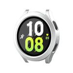 Samsung Galaxy Watch4/5 44mm用 ENKAY Hat-Prince 防水 フルカバレッジ PCフレーム + 9H 強化ガラス ケース