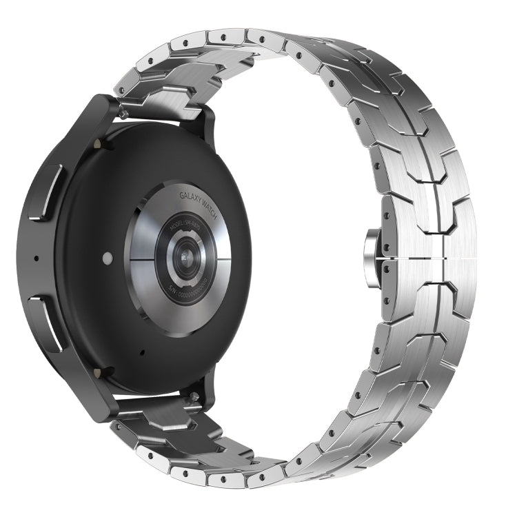 アーマーステンレススチールメタル時計バンド、Samsung Galaxy watch3 45mm用、Samsung Galaxy watch 46mm用、Samsung Gear S3 Classic用、Samsung Gear S3 Frontier用