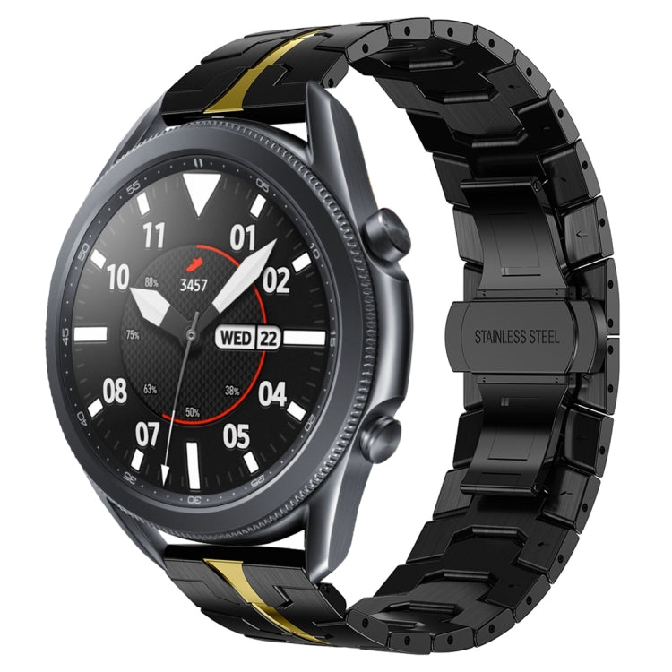アーマーステンレススチールメタル時計バンド、Samsung Galaxy watch3 45mm用、Samsung Galaxy watch 46mm用、Samsung Gear S3 Classic用、Samsung Gear S3 Frontier用