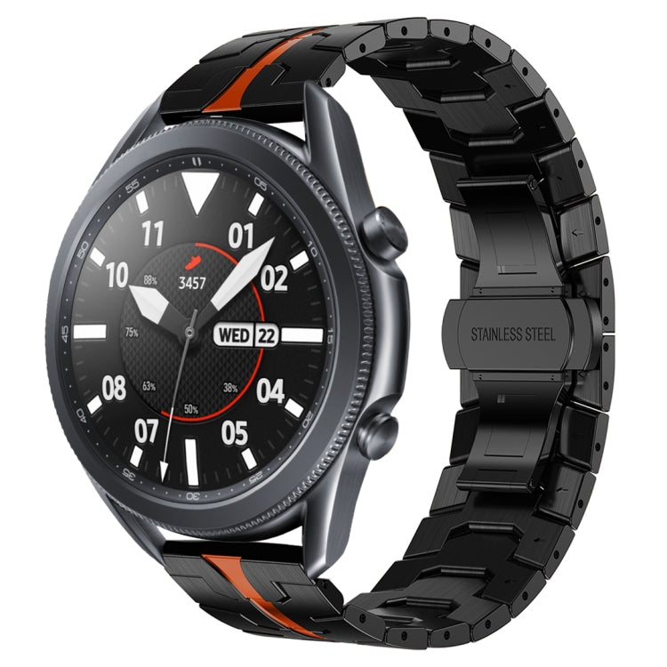 アーマーステンレススチールメタル時計バンド、Samsung Galaxy watch3 45mm用、Samsung Galaxy watch 46mm用、Samsung Gear S3 Classic用、Samsung Gear S3 Frontier用