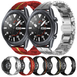 アーマーステンレススチールメタル時計バンド、Samsung Galaxy watch3 45mm用、Samsung Galaxy watch 46mm用、Samsung Gear S3 Classic用、Samsung Gear S3 Frontier用