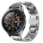 アーマーステンレススチールメタル時計バンド、Samsung Galaxy watch3 45mm用、Samsung Galaxy watch 46mm用、Samsung Gear S3 Classic用、Samsung Gear S3 Frontier用