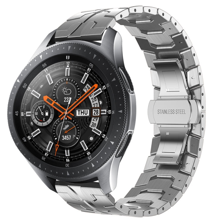 アーマーステンレススチールメタル時計バンド、Samsung Galaxy watch3 45mm用、Samsung Galaxy watch 46mm用、Samsung Gear S3 Classic用、Samsung Gear S3 Frontier用