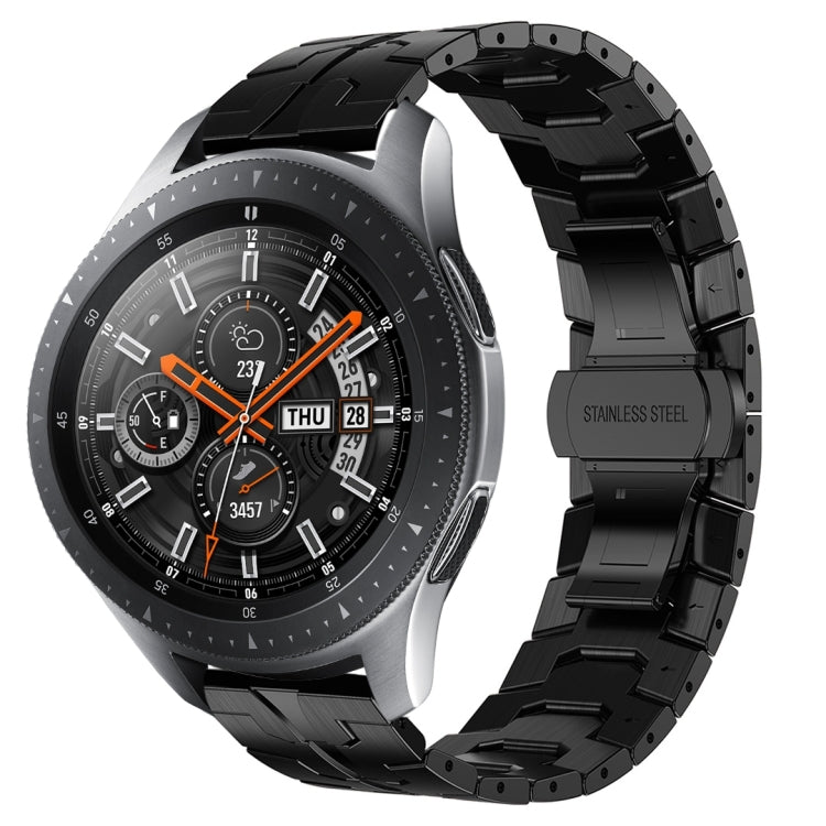 アーマーステンレススチールメタル時計バンド、Samsung Galaxy watch3 45mm用、Samsung Galaxy watch 46mm用、Samsung Gear S3 Classic用、Samsung Gear S3 Frontier用
