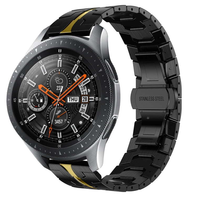 アーマーステンレススチールメタル時計バンド、Samsung Galaxy watch3 45mm用、Samsung Galaxy watch 46mm用、Samsung Gear S3 Classic用、Samsung Gear S3 Frontier用