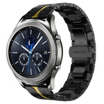 アーマーステンレススチールメタル時計バンド、Samsung Galaxy watch3 45mm用、Samsung Galaxy watch 46mm用、Samsung Gear S3 Classic用、Samsung Gear S3 Frontier用