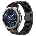 アーマーステンレススチールメタル時計バンド、Samsung Galaxy watch3 45mm用、Samsung Galaxy watch 46mm用、Samsung Gear S3 Classic用、Samsung Gear S3 Frontier用